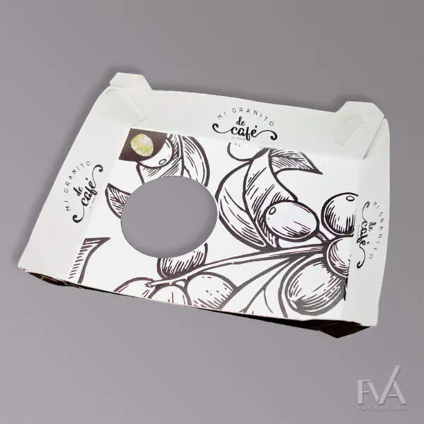 Bandeja porta vaso de café 