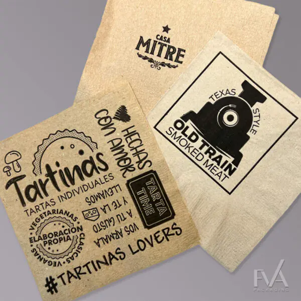 Servilletas tissue ecológicas