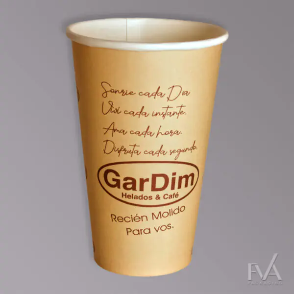 Vaso polipapel GarDim