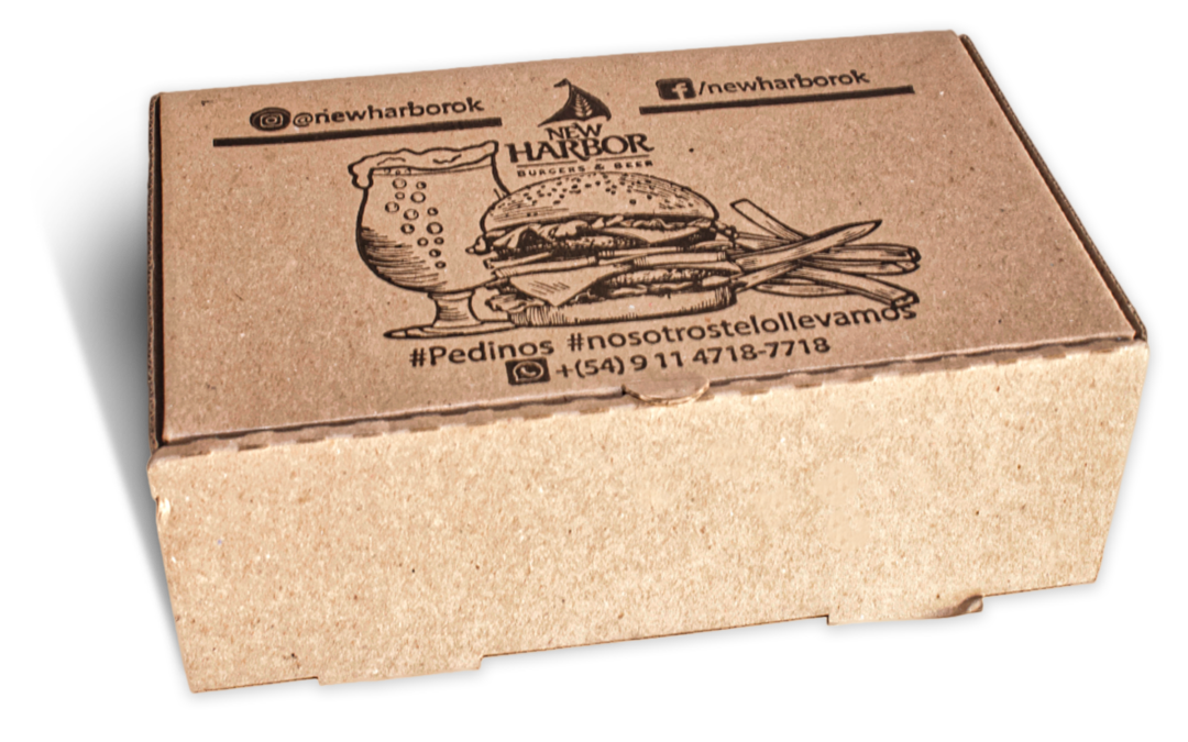 Caja Delivery Hamburguesas